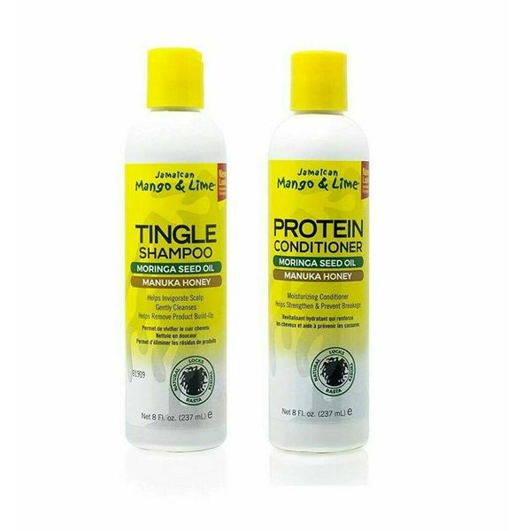 Jamaican Mango & Lime Tingle Shampoo & Protein Conditioner Duo 8Fl.oz Each