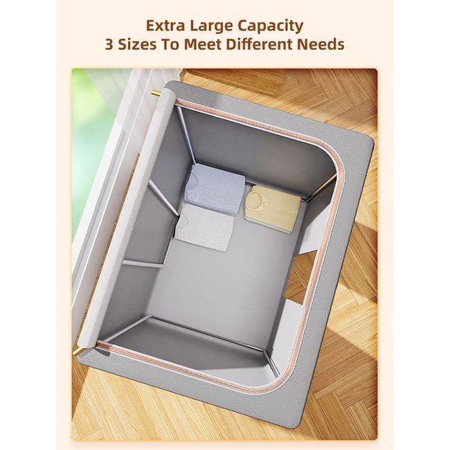 Foldable Storage Bins For Clothes Large Capacity Quilt Blanket