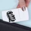 'Easter Island Head Facing Right' Pill Box with Tablet Splitter (PI00030823)