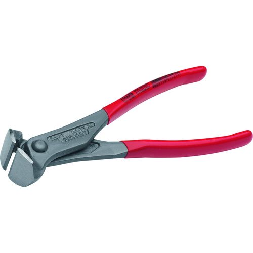 NWS 131-12-200-SB End Cutting Nipper, Silver/Red