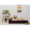 KOPEKS Orthopedic Memory Foam Dog Bed 7" Inch Thick Extra Large Dog Bed With ...