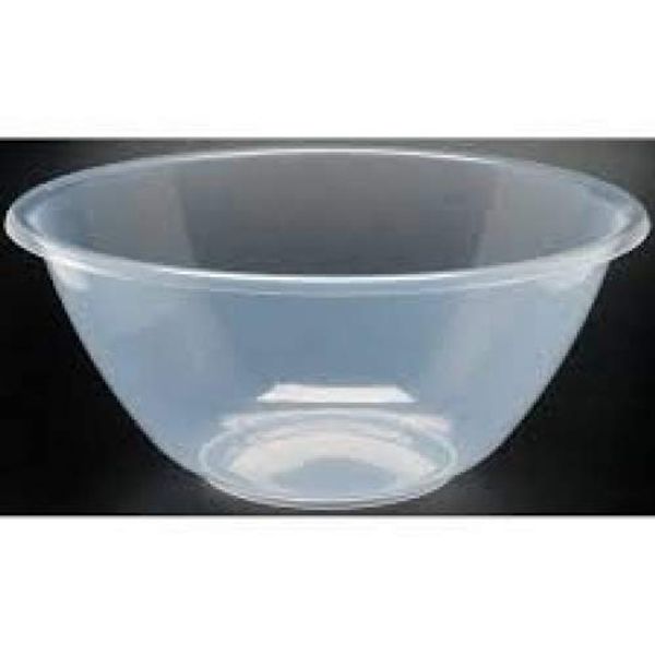 6 x 15cm Plastic Mixing Bowls Microwave Safe Salad Fruit Bowls