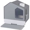 Extra Enclosed Cat Litter Box Drawer Type Cat Litter Tray with Plastic Scoop