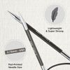 KnitPro Karbonz Fixed Circular Needles 16" (40cm) | 3.75 mm