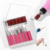 3 Pack Nail Grinding Bits Diamond Nail Bits Set Nail File Bits Nail Drill Accessories for Electric Nail Files Drill Machine Polish Nails