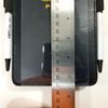 DESIGN 4 PILOTS® Compact Pilot's Kneeboard — Black Eco-Leather w/ Elastic Strap