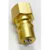 Carpet Cleaning   Inline Filter Brass Quick Connect Plug