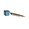 Chalk Box Bullet Pool Stick Pocket Chalker (Black, Bullet Chalker)