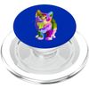 Colorful Kitty Cat Lovers Cat Lady PopSockets PopGrip for MagSafe