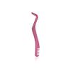 1pcs Lash Applicator,Stainless Steel Upgraded 2 in 1 Eyelash Applicator Tool, Lash Tool with Comb,DIY Eyelash Precise Applicator,Lash Tweezer for False Eyelash,Curved Eyelash Tweezers Nipper