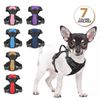 No Pull Dog Pet Harness Reflective Strip Adjustable Control Comfort Handle Black