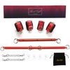 EXREIZST 2 red bar and 4 red Straps Set, red
