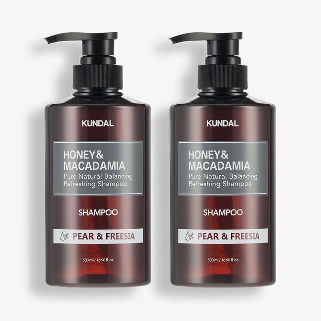 Kundal Nature Shampoo 2 Piece Set Pear &amp; Freesia 500ml