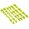 DentMagicTools.com Blackplague Gang Green Smooth 32Pc PDR Glue Tab