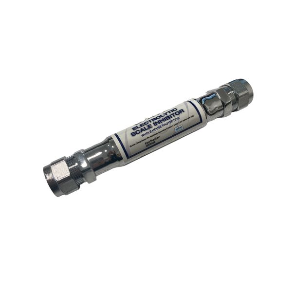 Hanicks Chrome 22mm Compression Lime Fighter SESI Electrolytic Scale Inhibitor Filter