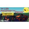 Gogglebobber Floating Sunglass Retainer - The Life Preserver For Glasses 2-pack