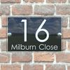 Prestige Contemporary Perspex House Sign Number/Signs/Numbers