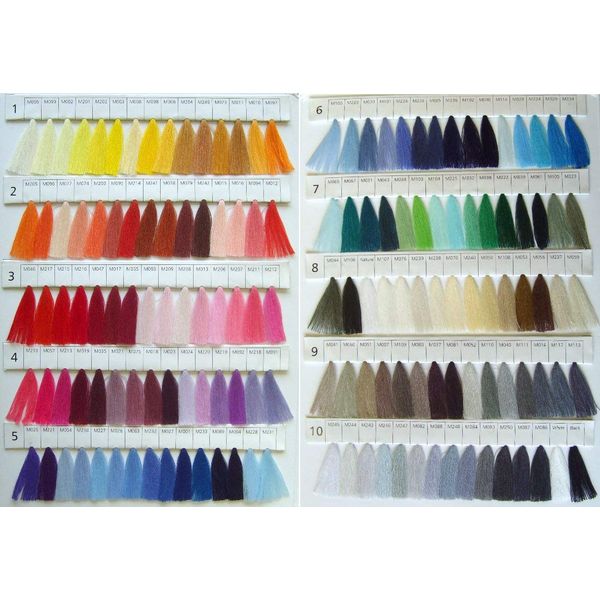 Coats Moon Pot Luck Assorted 120s Sewing Machine Polyester Thread Cotton 1000 Yards (Dark Moon Set)