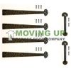 Garage Door Decorative Colonial Kit 16" Hinges + Handles Cast Iron + Hardware