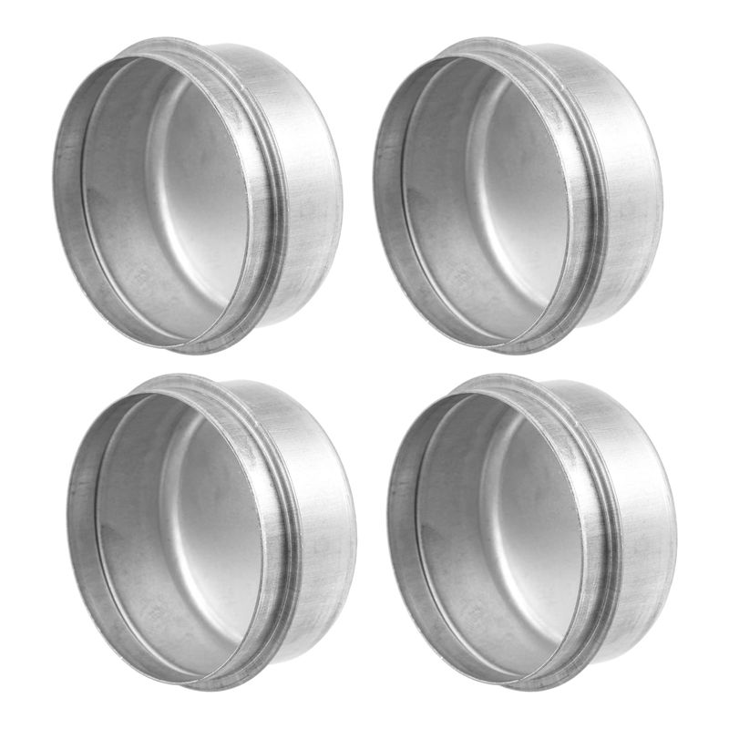 2.72 Trailer Axle Wheel Hub And Bearing Dust Cap With Rubber Plug Fit E Z Lube