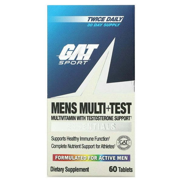 GAT Mens Multi + Test, 60 Tablets