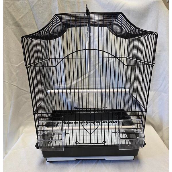 #AE1411BLK FINCH OR CANARY BLACK CAGE
