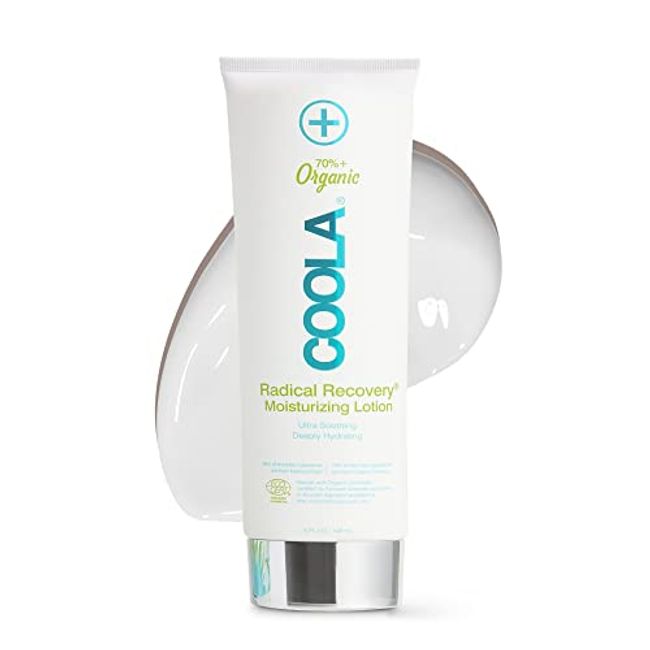 COOLA Organic Radical Recovery After Sun Body Lotion, Includes Aloe Vera, Agave and Lavender Oil for Sunburn Relief, 5 Fl Oz