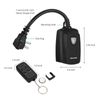 DEWENWILS Remote Control Light Dimmer Switch Plug in Weatherproof Dimmer Black