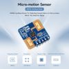 Waveshare Human Micro-Motion Detection MmWave Sensor (2 Pieces), 24 GHz MmWave Radar, Based On S3KM1110, Adopts Frequency Modulated Continuous Wave (FMCW) Technology, Compact Size and Easy Integration