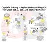 Captain O-Ring – Replacement O-Ring Kit for Clack WS1 / WS1.25 Water Softener