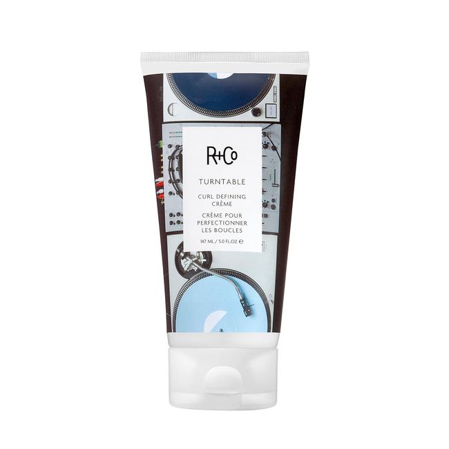 R+Co Turntable Curl Defining Cream | Lightweight Moisturizer for Defined + Shiny