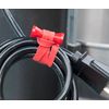 A501R All-Red Bongo Ties (5") (Pack of 10)