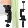Adjustable Wig Mannequin Head Tripod Stand, Professional Hair Head Mold Holder Mannequin Wig Model Hairdressing Training Stand