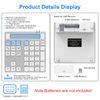 Numeric Keypad Bluetooth / 2.4G Wireless Number Keyboard Numeric Keyboard Numeric Pad Ultra Thin Portable Display Calculator with Bluetooth Number Pad 34 Keys Mac, Numeric Keypad One Hand Device