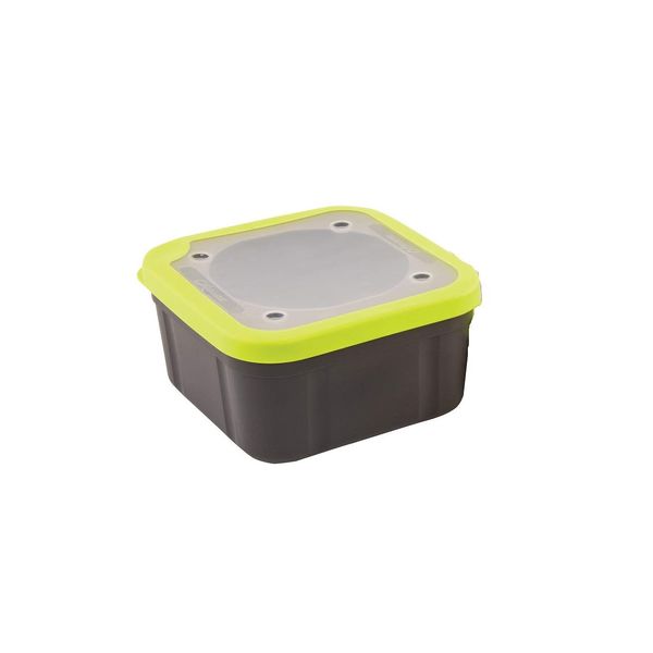 Fox Matrix Grey Lime Bait Boxes Solid Top - Köderbox für Angelköder, Angelbox für Köder zum Stippangeln & Feederangeln, Volumen:1.1 Pint (0.625 Liter)
