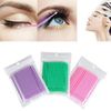 HoitoDeals Disposable Lash Eyelash Micro Brush Mascara Wands Applicator For Makeup (100 Brushes)