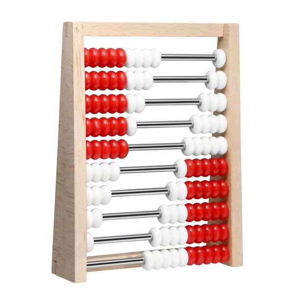 Nanairo-kan 100-Ball Abacus for Children, Soroban, Mathematics, Numbers, Calculation, Children, Abacus, Learning, Education, Beginners, Entrance