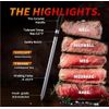 Meat Thermometer Digital Wireless 800FT Long Range Bluetooth Cooking Thermometer
