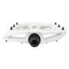 Origin8 Strapd Platform Pedal 9/16" Chromoly Axle Concave Composite Body White