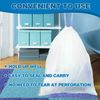 T.FORING 8 Gallon Trash Bags Drawstring 1.2 Mil - 100 Count White Medium Garb...