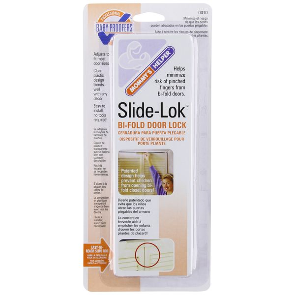 Mommy's Helper Slide-Lok Bi-Fold Door Lock