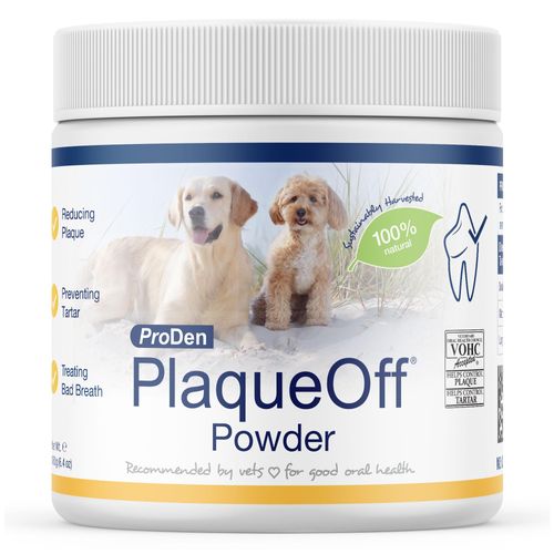 ProDen PlaqueOff Powder Supports Normal, Healthy Teeth, Gums, and Breath Odor in Pets 180 g