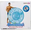 PoolCandy Inflatable Pool Island Float, 60 inch Diameter