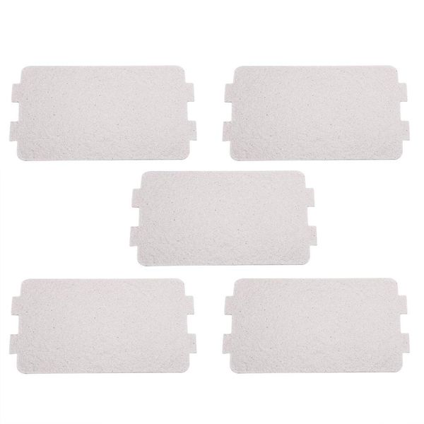 Microwave Mica Plate, 5 Pieces Microwave Oven Mica Plate Replacement Parts for Microwave Oven, Repair Kitchen Accessory Microwave Oven