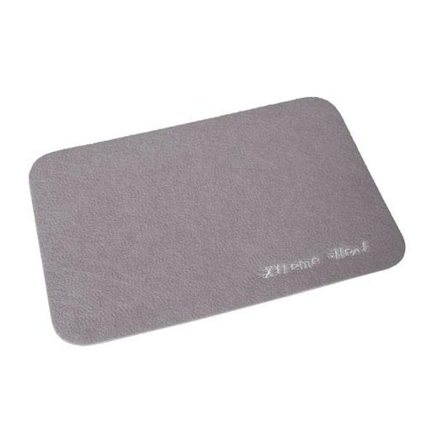 Extreme Heat Protection Safety Flat Mat for GHD Hair Straighteners and Tongs etc (Silver)