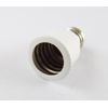10 White US E12 To E14 Candelabra Base Socket LED Light Bulb Lamp Adapter Holder