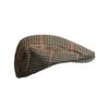 WALKER AND HAWKES - Wool Blend Braxton Flat Cap - Cream - M (58cm)