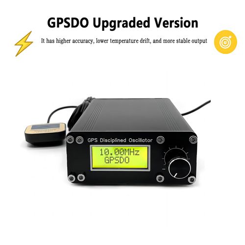 GOOZEEZOO 2024 Upgraded GPSDO NEO-6M Global Positioning System Disciplined Oscillator Accurate & Fast: ±0.001Hz/Square Wave (Without Power Supply)