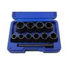US PRO 11pc Bolt Extractors Socket Lock Nut Remover Extractor 2656