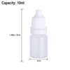 ACENIX® 50 Pieces 10ml dropper potion bottles White small Plastic Empty Refillable Squeezable Liquid sample dropper bottles